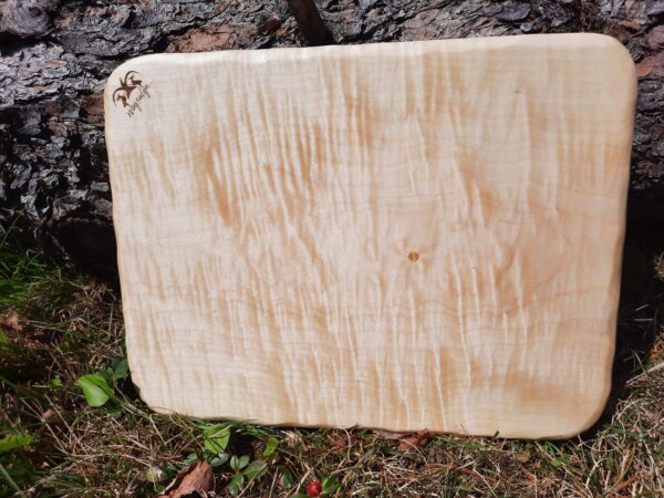 'Morning Mist Reflections' wooden cutting board/charcuterie board