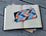"Tribal" Sunglasses and Eyeglasses Fabric Cases with keychain loop
