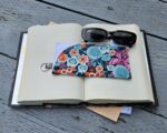 "Night Time Gardens" Sunglasses and Eyeglasses Fabric Case with keychain loop