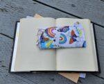 "Butterflies and Rainbows" Sunglasses and Eyeglasses Fabric Cases with keychain loop