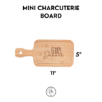 Personal Sized Girl Dinner Cheese Board Mini Charcuterie Board