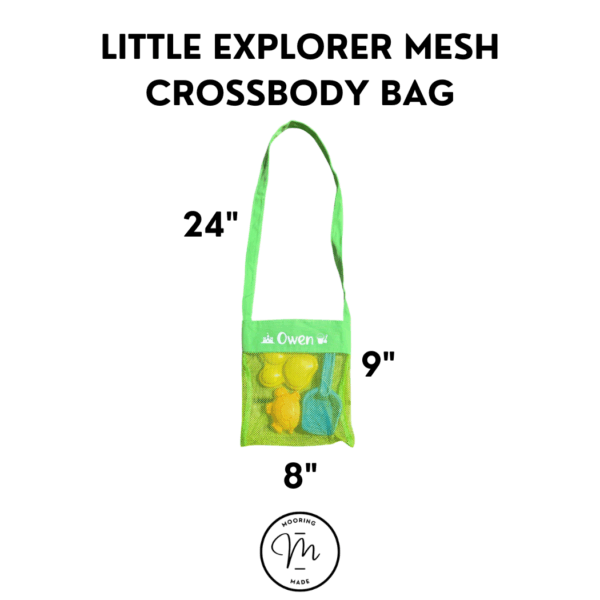 Little Explorer Mesh Crossbody Bag