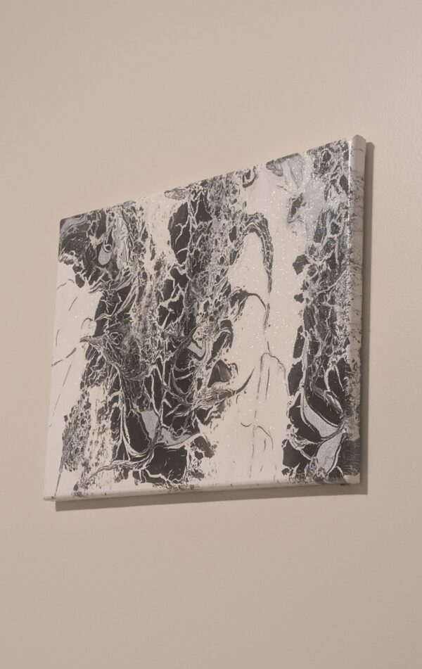 Black and White Abstract - Wall ART