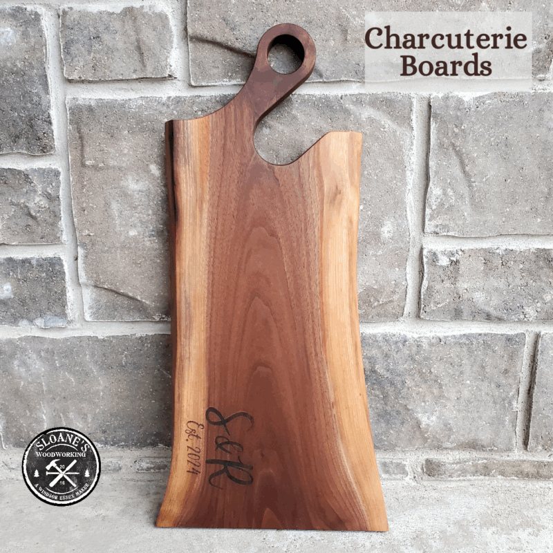 Cheese Boards Curved Handle
