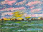 Spring Fields Canadian Landscape Painting Original Canadian Art