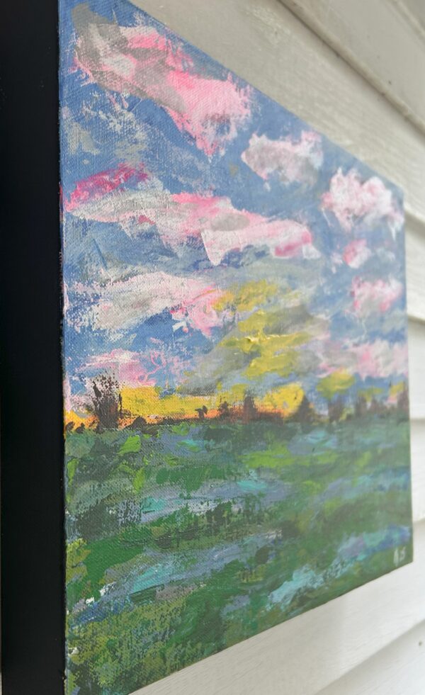 Spring Fields Canadian Landscape Painting Original Canadian Art
