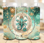 Zodiac green Tumblers