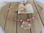 Quilling Love White petals Jewelry Set