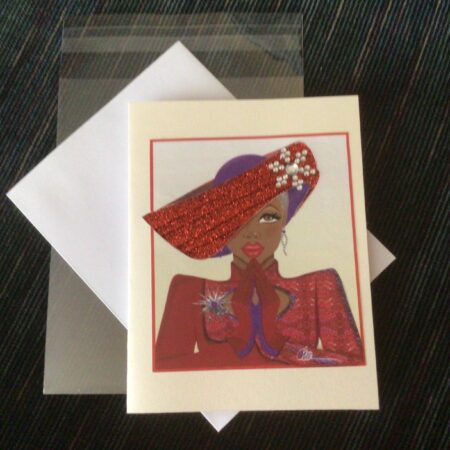 Greeting card Red Hat