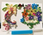 Quilling Love Alphabeth Greeting Card