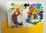 Quilling Love Alphabeth Greeting Card