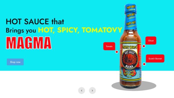 Tasty Heat's Hot Sauce MAGMA