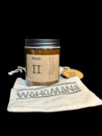 Wohumana II – Cinnamon Candle | Coconut Soy Wax | Wood Wick