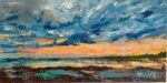 Storm Over Lake Huron, Canadian Landscape Painting
