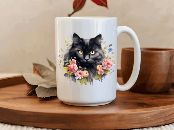 Black Cat Mug