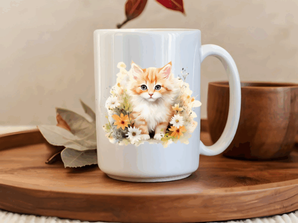 Orange Cat Mug