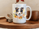 Collie dog Mug