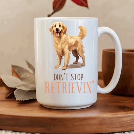Don’t Stop Retrievin Mug