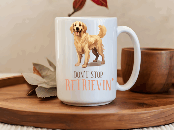 Don’t Stop Retrievin Mug