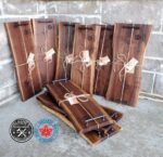 Live Edge Walnut Charcuterie Boards-Personalized