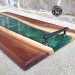 Walnut & Epoxy Resin Charcuterie Boards