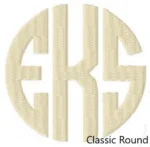 Golf Towel White Monogrammed Terry Tri-Folded | Embroidered Personalized Golfer Gift