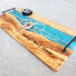 Olive & Epoxy Charcuterie Boards