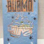 Cheers, Budmo, Greeting Card