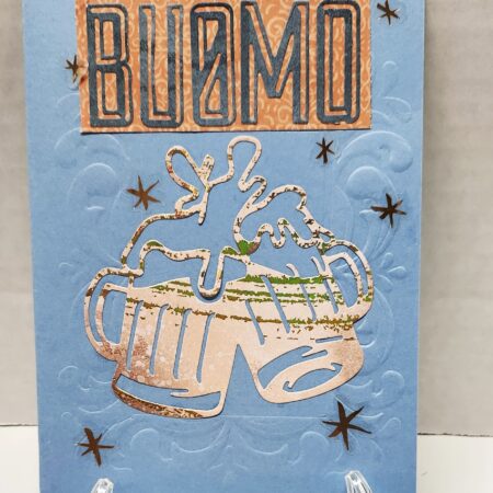 Cheers, Budmo, Greeting Card