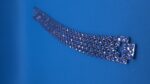 Bracelet embelished with genuine Czech crystals Preciosa. Color Mesmera.