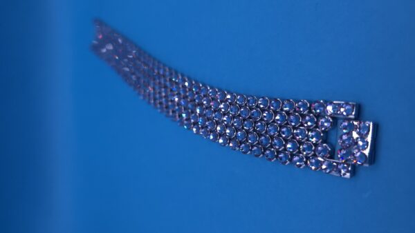 Bracelet embelished with genuine Czech crystals Preciosa. Color Mesmera.