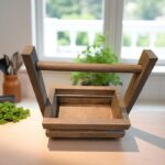 Small Pine Wooden Caddy