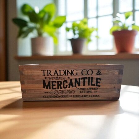 Farmhouse Wooden Constructed Crate