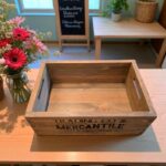 Farmhouse Wooden Constructed Crate