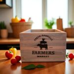 Farmhouse Wooden Constructed Crate