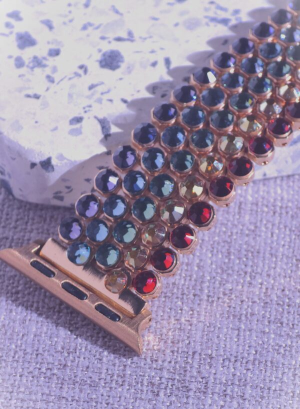 iWatch/Smart Watch bracelet embellished with genuine Preciosa crystals