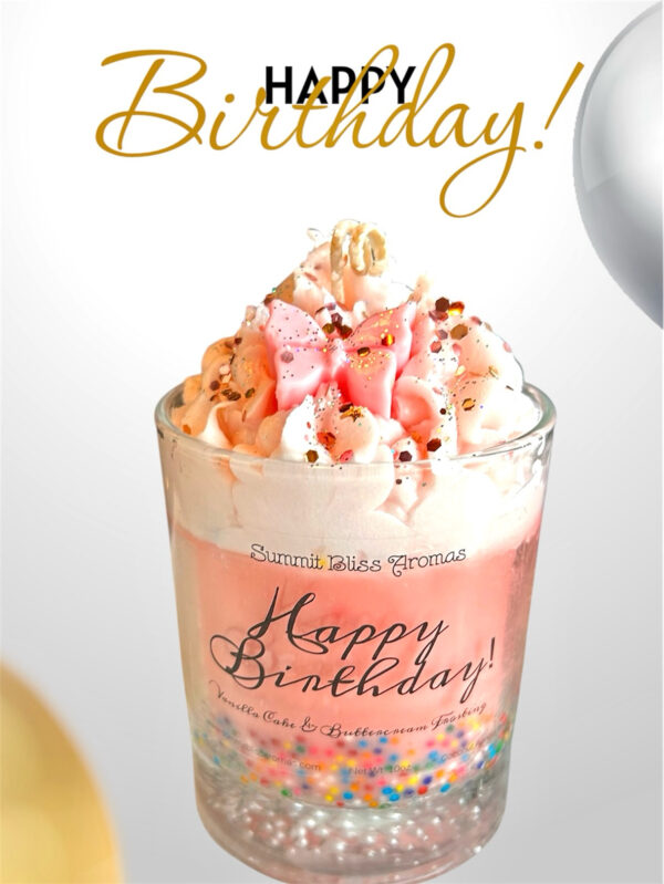 Whipped Birthday Candle
