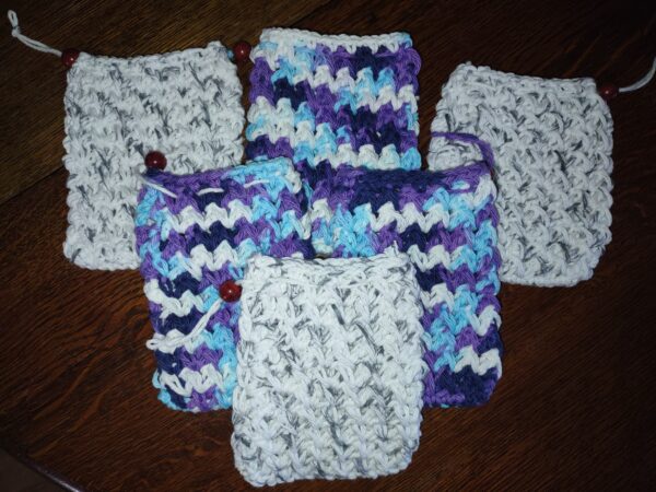 Soap Bags 100% Cotton