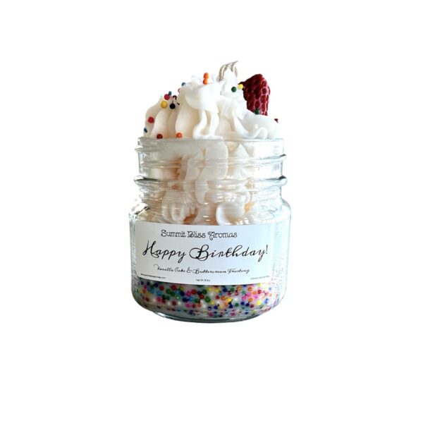 Whipped Birthday Candle