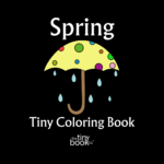 Spring Tiny Coloring Book