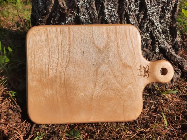 'Chickadees' wooden cutting board/charcuterie board