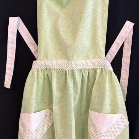 Dots and Leaves Apron