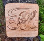 'Water and Sky' wooden cutting board/charcuterie board