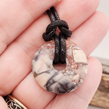 healing jasper pendant gift for boyfriend