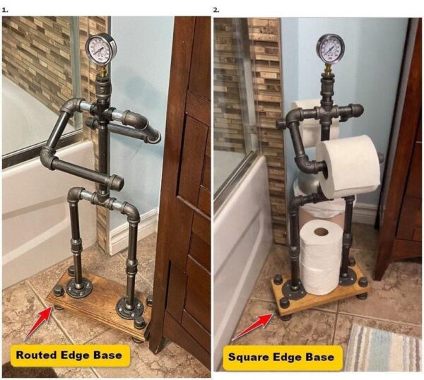 Robbie the toilet paper stand butler - toilet paper stand - toilet roll butler