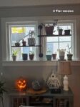FREE SHIPPING Swivel Plant Rack - 1 to 4 shelfs Available - Swivel Display Rack & Plant Shelf