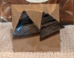 Stunning Geometric Triangle Earrings