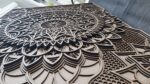 Boho Wall Design Multi Layered Masterpiece 36"x24"