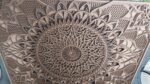 Boho Wall Design Multi Layered Masterpiece 36"x24"