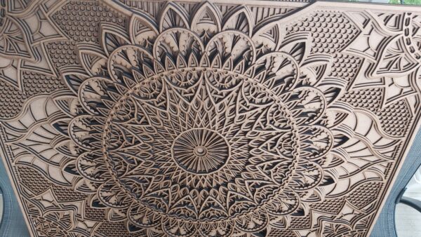 Boho Wall Design Multi Layered Masterpiece 36"x24"